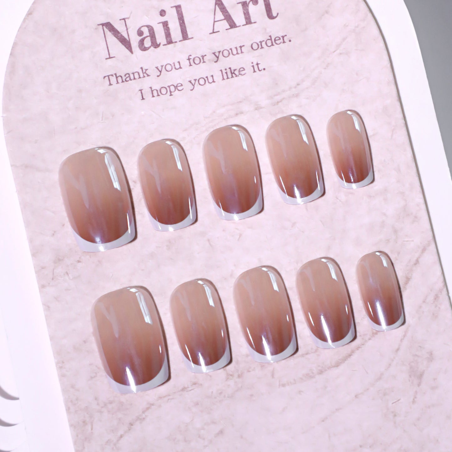 Flat Press-on Nail FL-0697