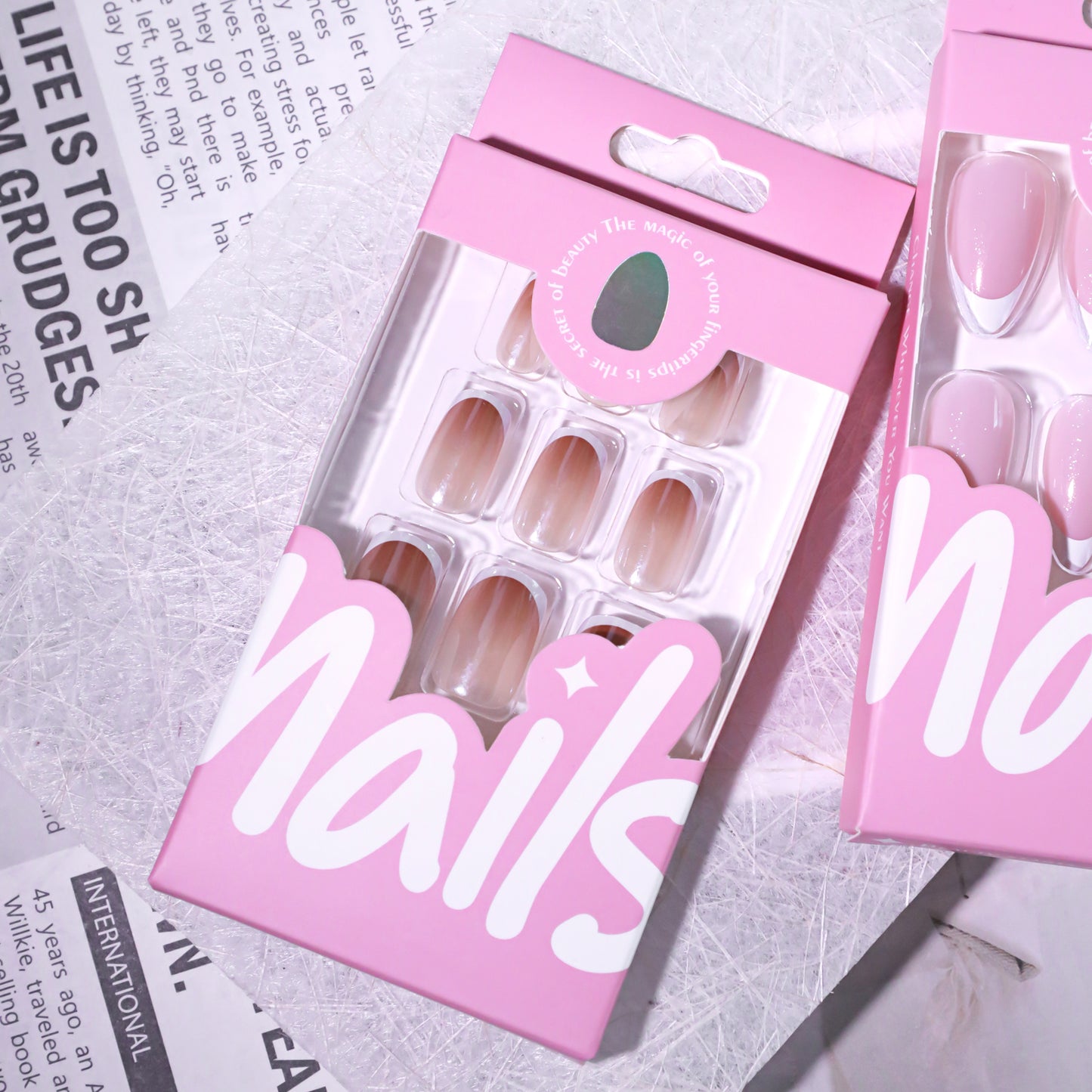 Flat Press-on Nail FL-0697