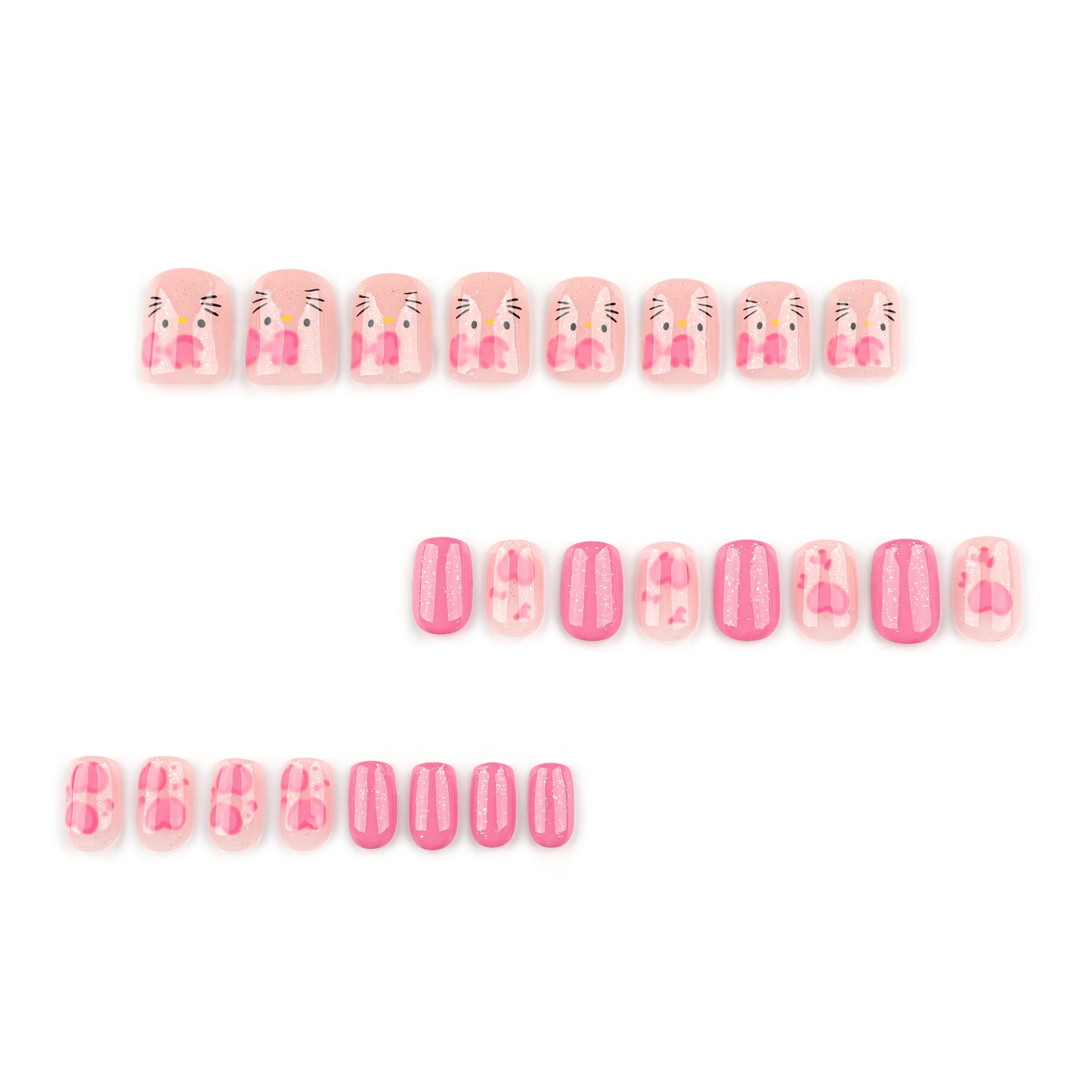 Flat Press-on Nail FL-4007