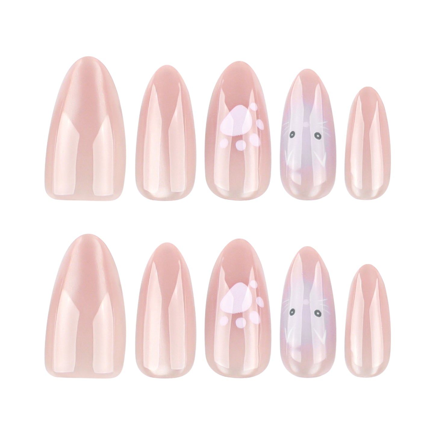 Flat Press-on Nail FL-4008