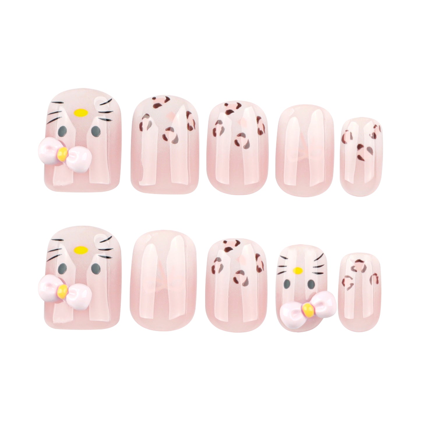 Flat Press-on Nail FL-4011