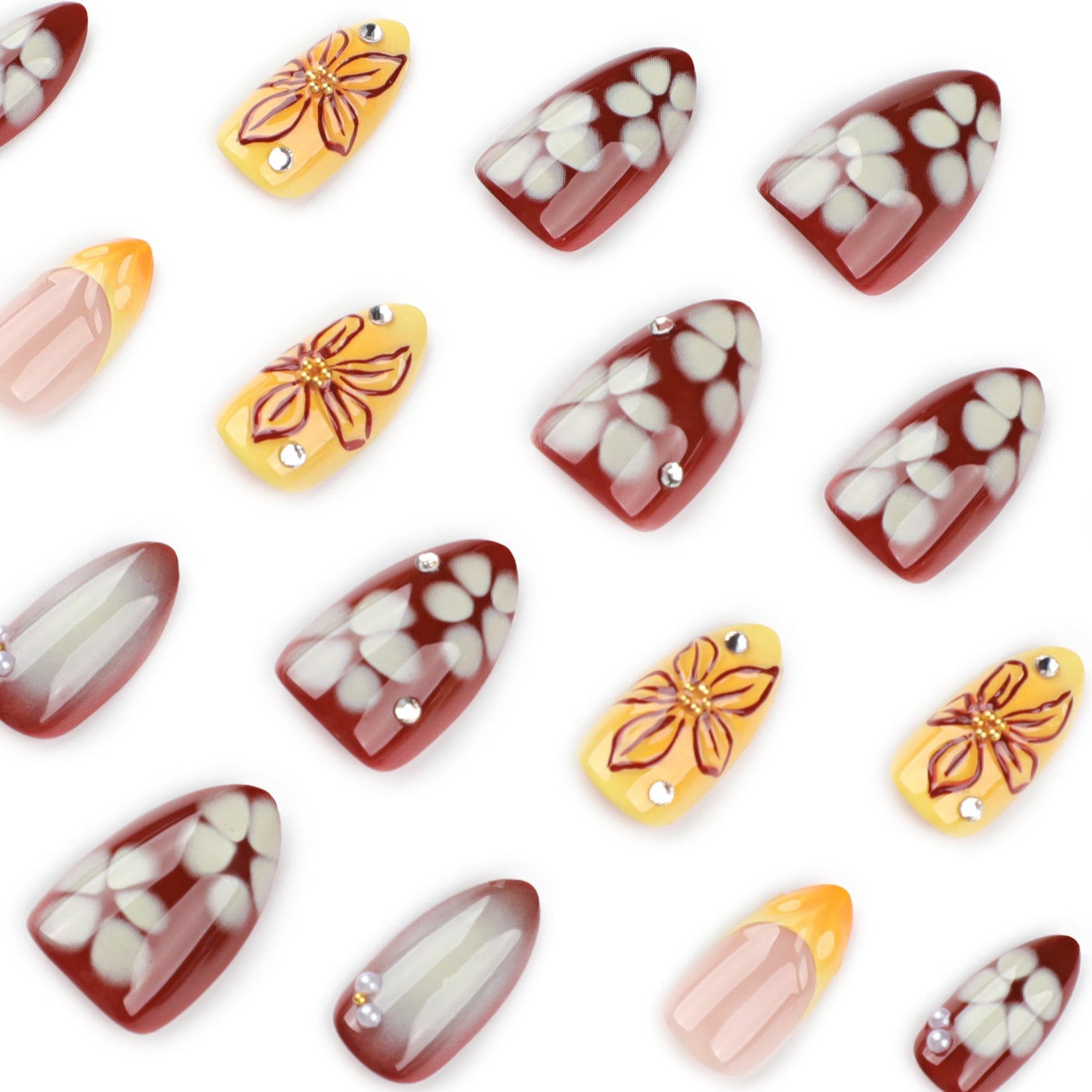 3D Press-on Nails
