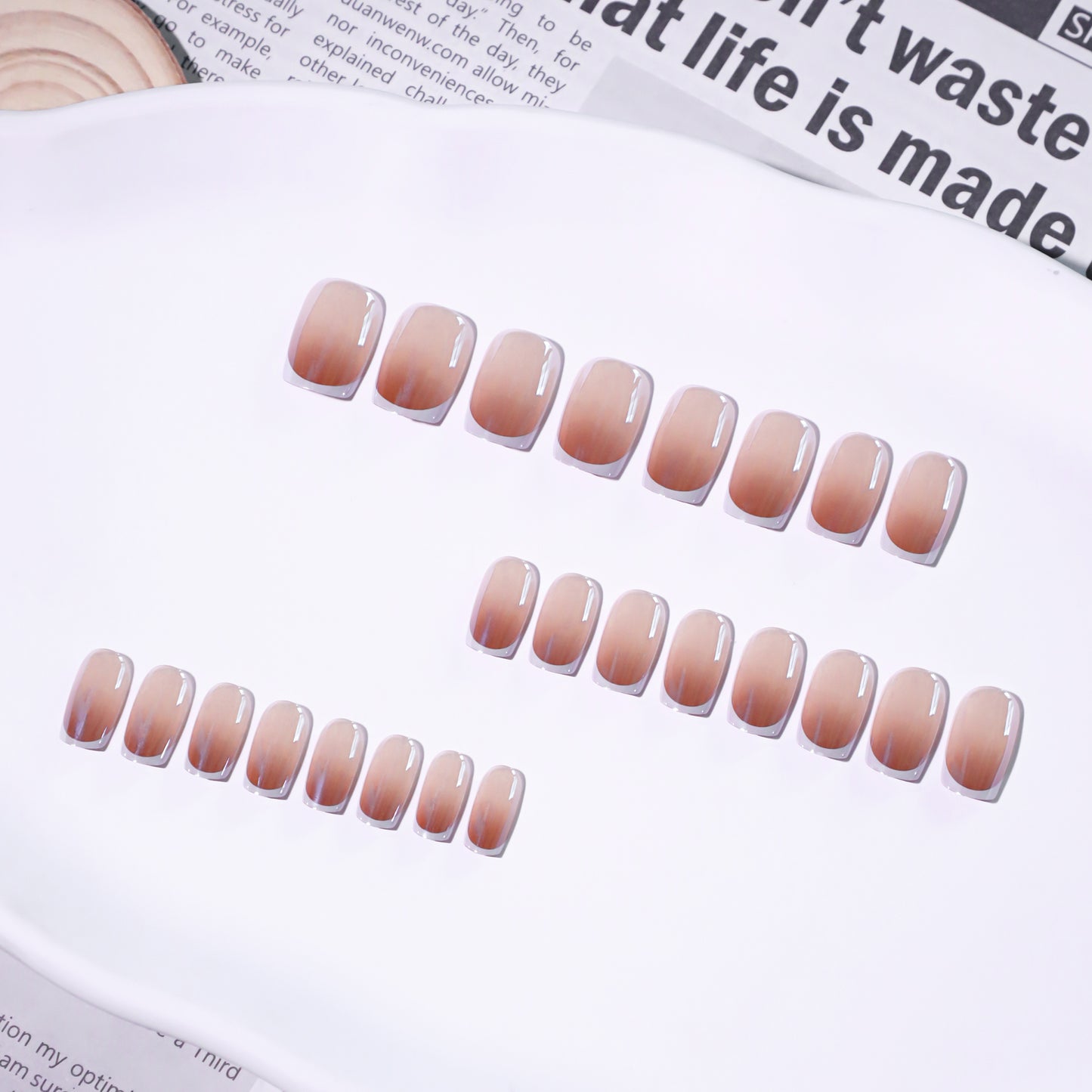 Flat Press-on Nail FL-0697