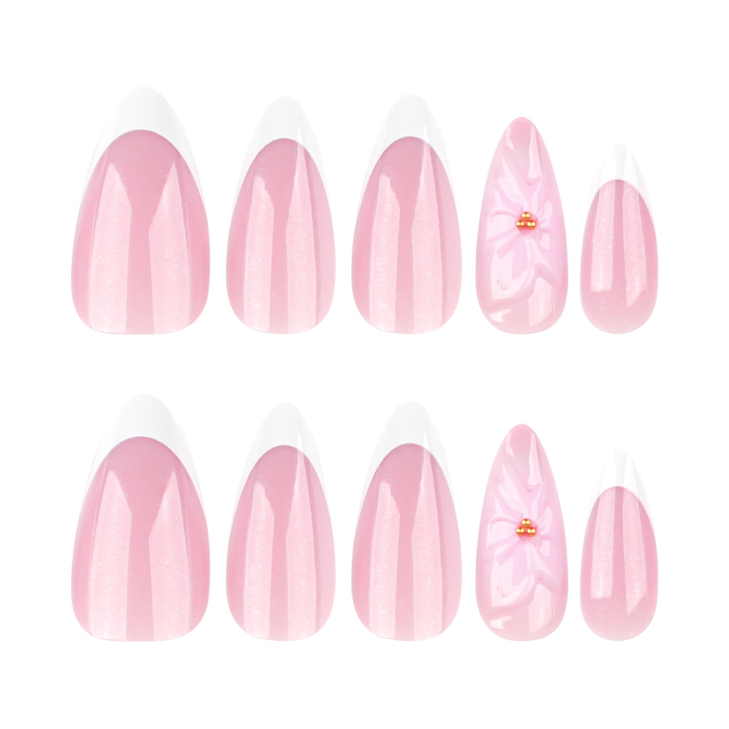 3D Floral Press-on Nail 3D-3893 