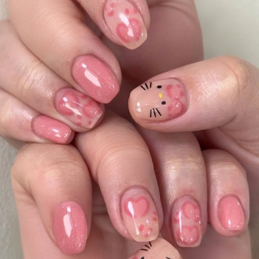 Flat Press-on Nail FL-4007 