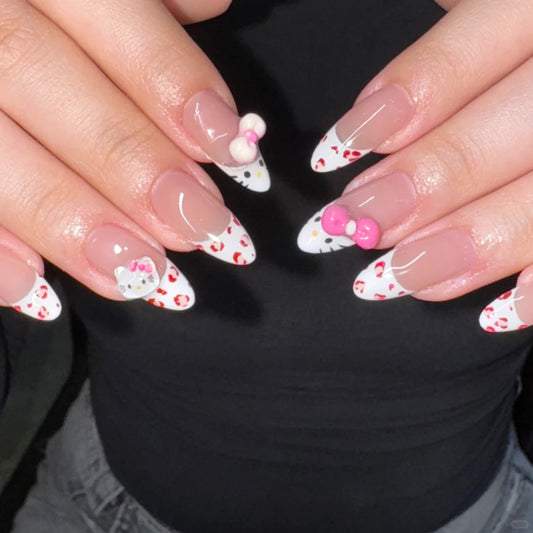 3D Cat Press-on Nail 3D-4009