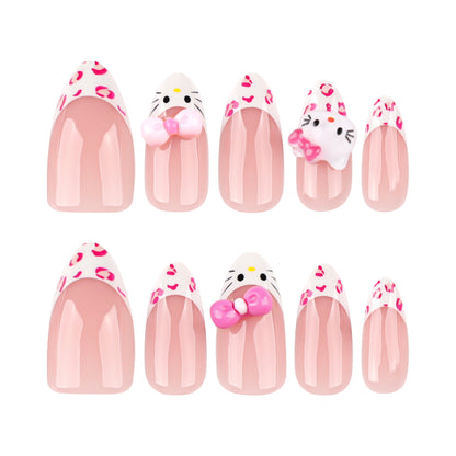 3D Cat Press-on Nail 3D-4009
