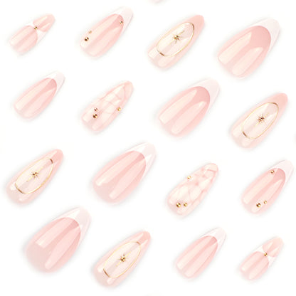 3D Oval Press-on Nail 3D-4030